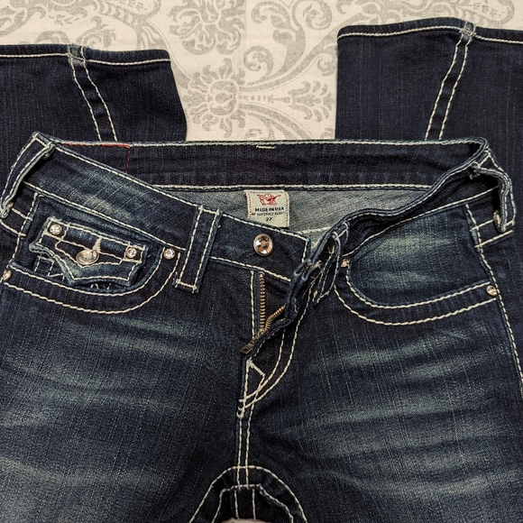 TRUE RELIGION DISCO JOEY BIG T JEANS - Picture 4 of 6